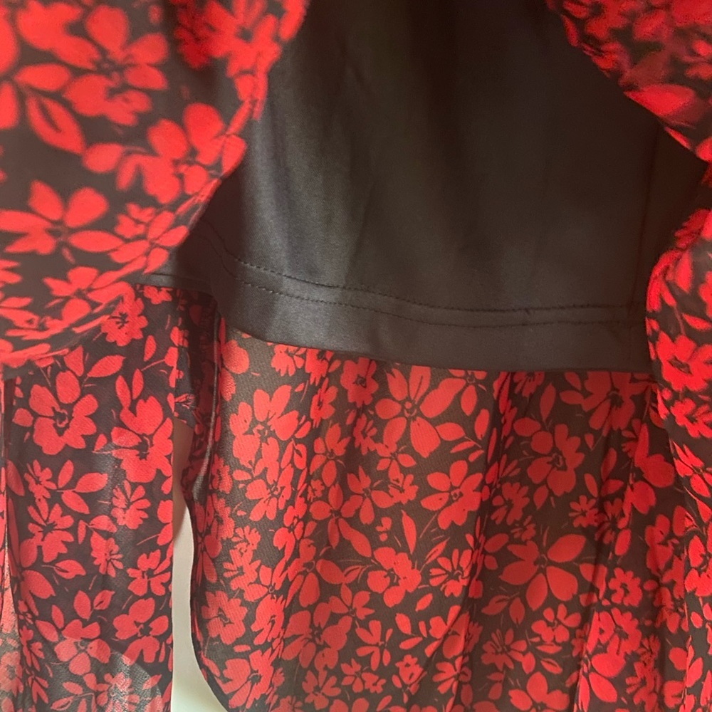 Karl Lagerfeld Long Floral Skirt - Picture 4 of 7